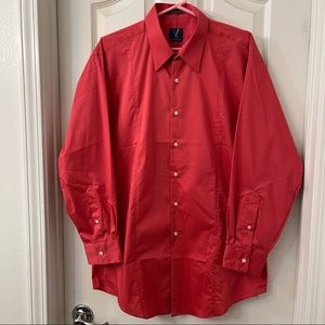 Van Heusen Modern Fit Stretch. Mens size:  Lg 16-16.5 32/33